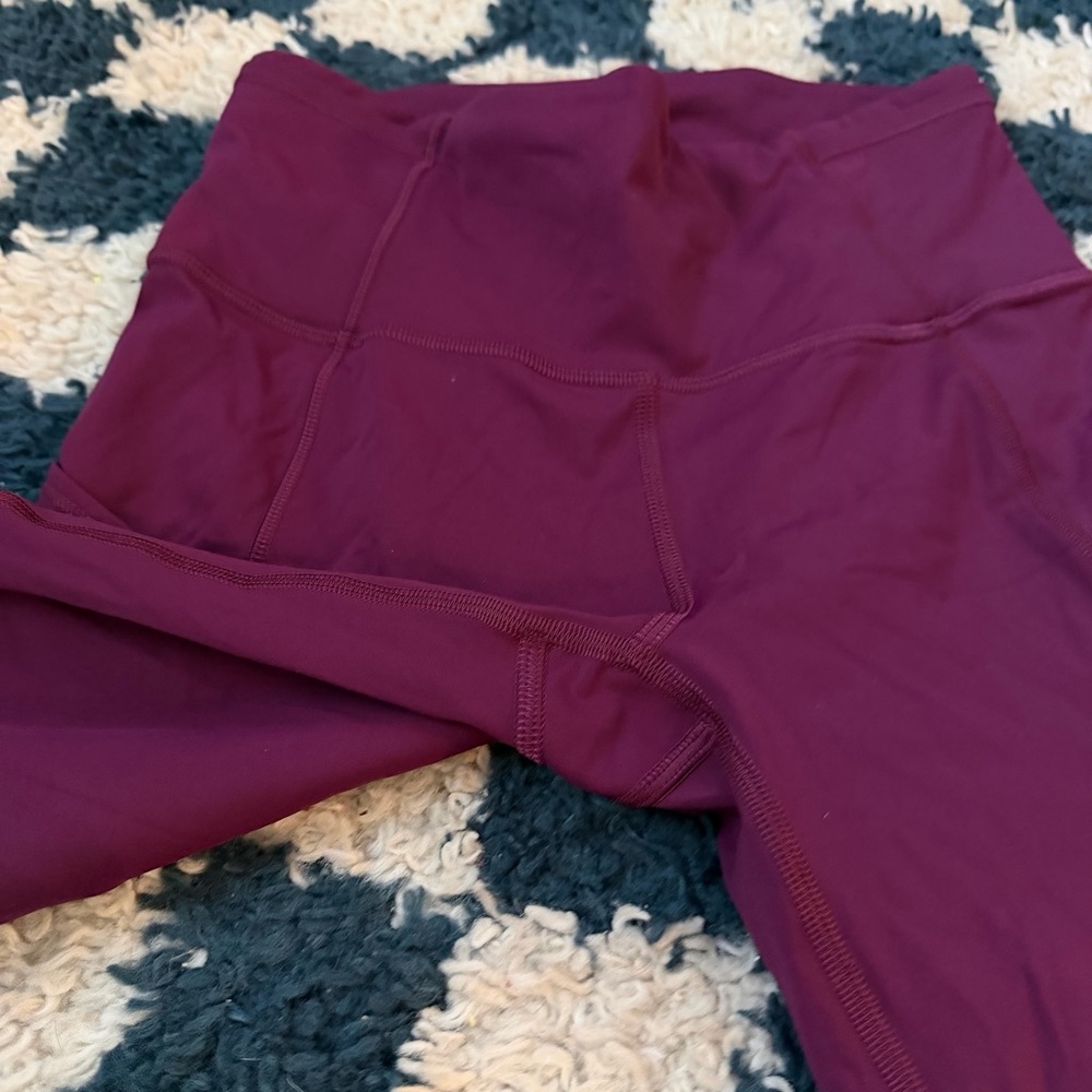 Lululemon Fast and Free Crop II 19" *Nulux Marvel - Picture 5 of 6